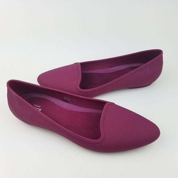 crocs women's eve ballet flat
